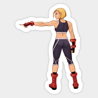 Cammy from the streets Sticker